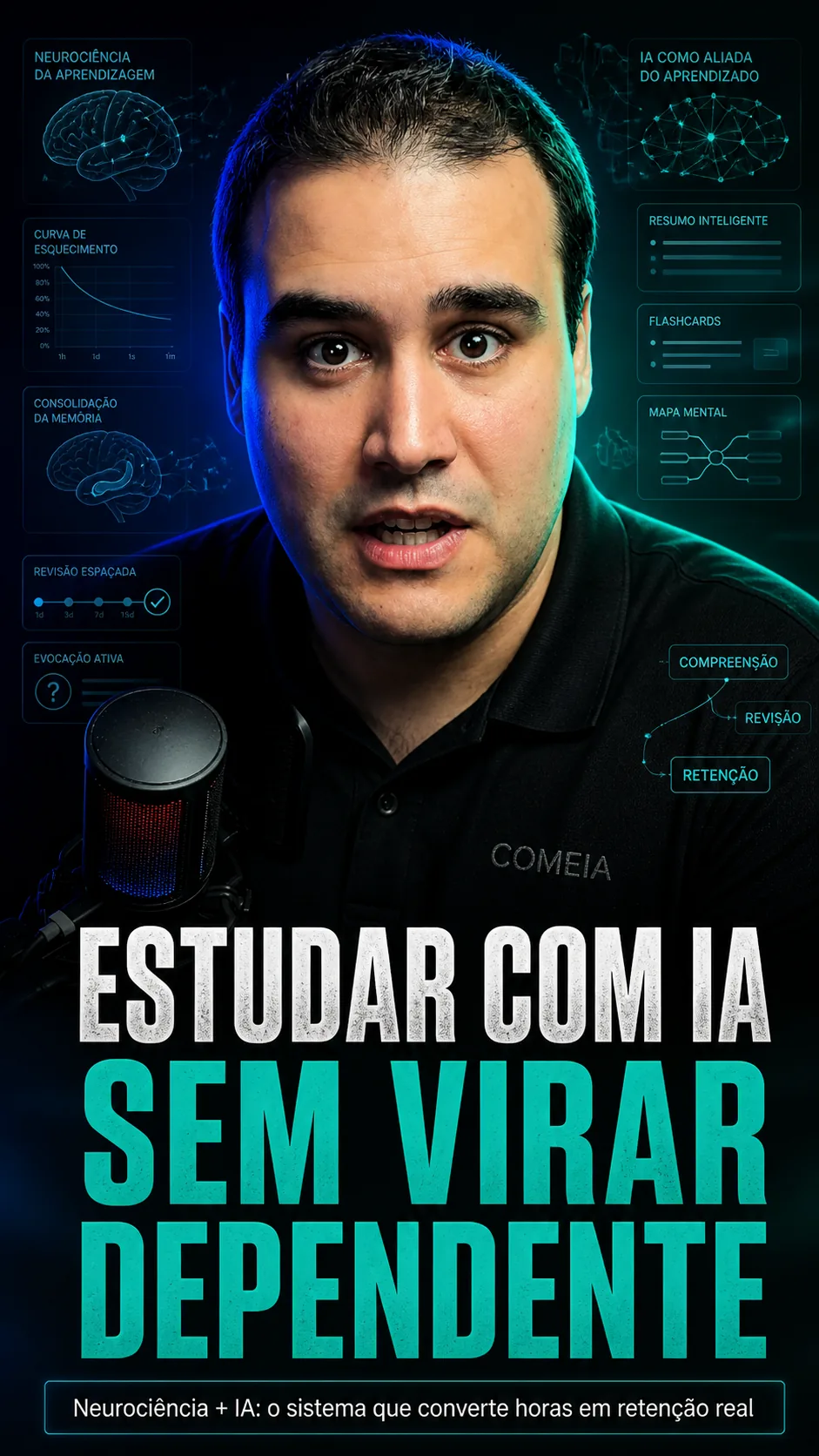 Aula: Estudar com IA sem virar dependente