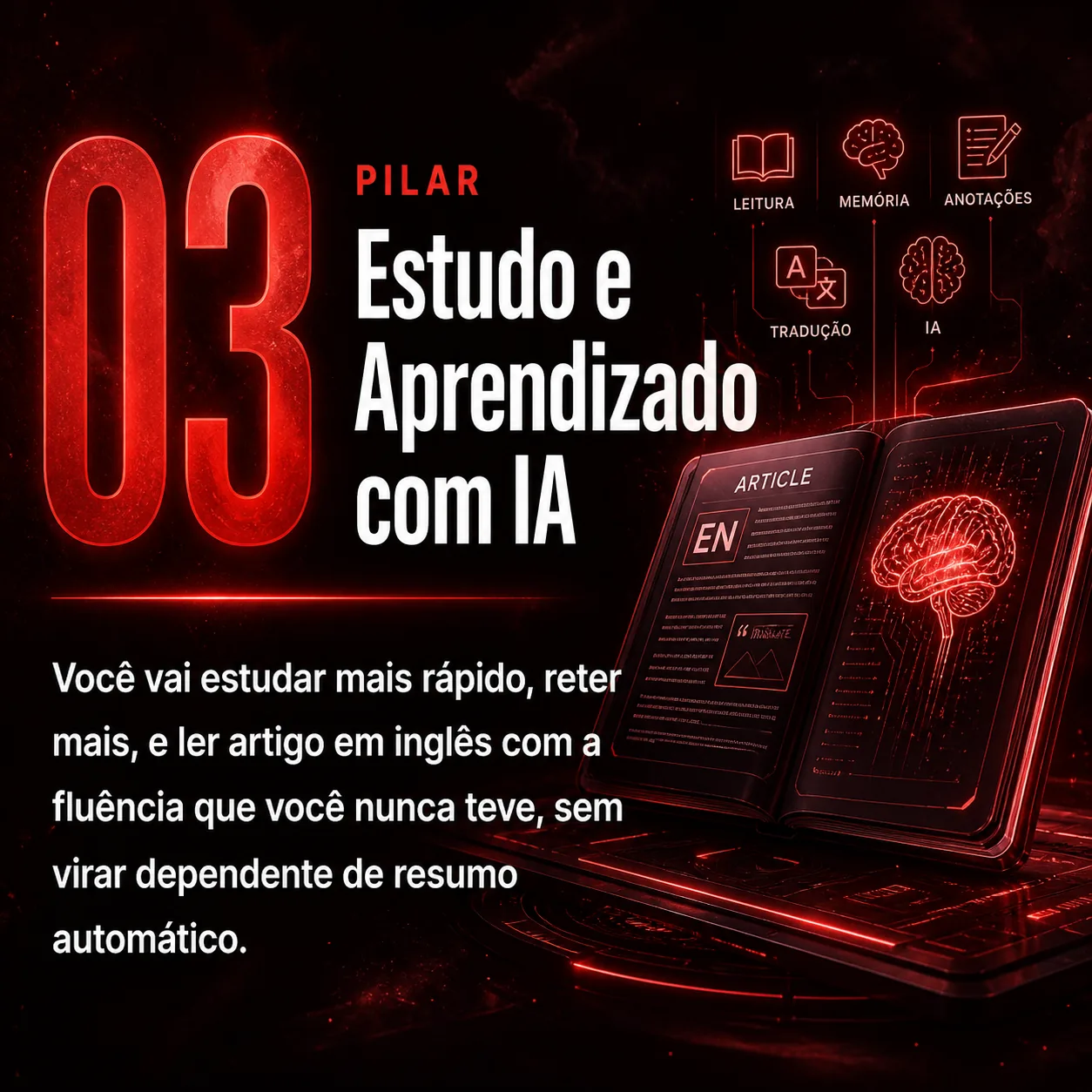 Pilar 3: Estudo e Aprendizado com IA