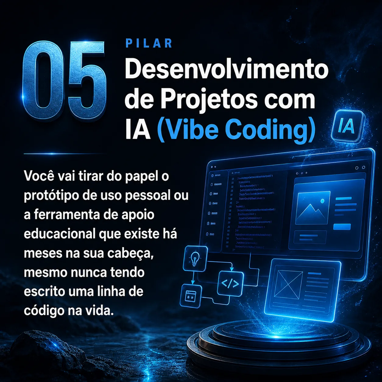 Pilar 5: Desenvolvimento de Projetos com IA (Vibe Coding)